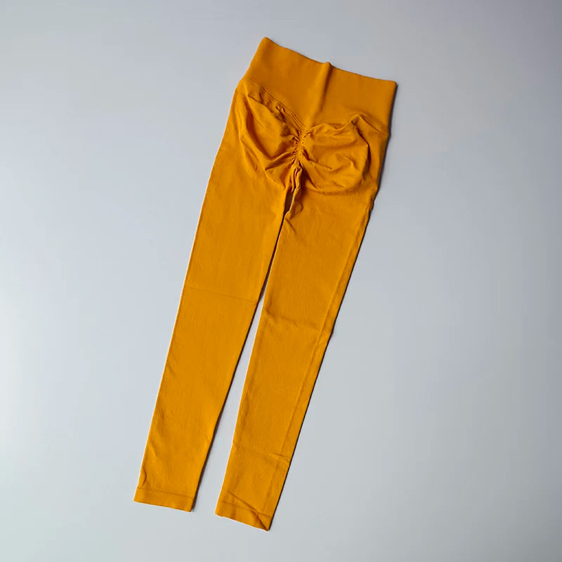 High Waist Seamless Yoga Leggings Various Colors
