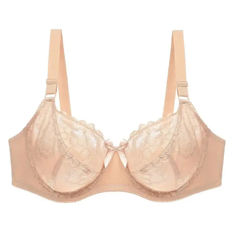 Beauwear Sexy Unlined Bras for Women Thin Lace Underwear Soft Bh Big Cup Plus Size Women’s Bra Full Cup Women Brassiere