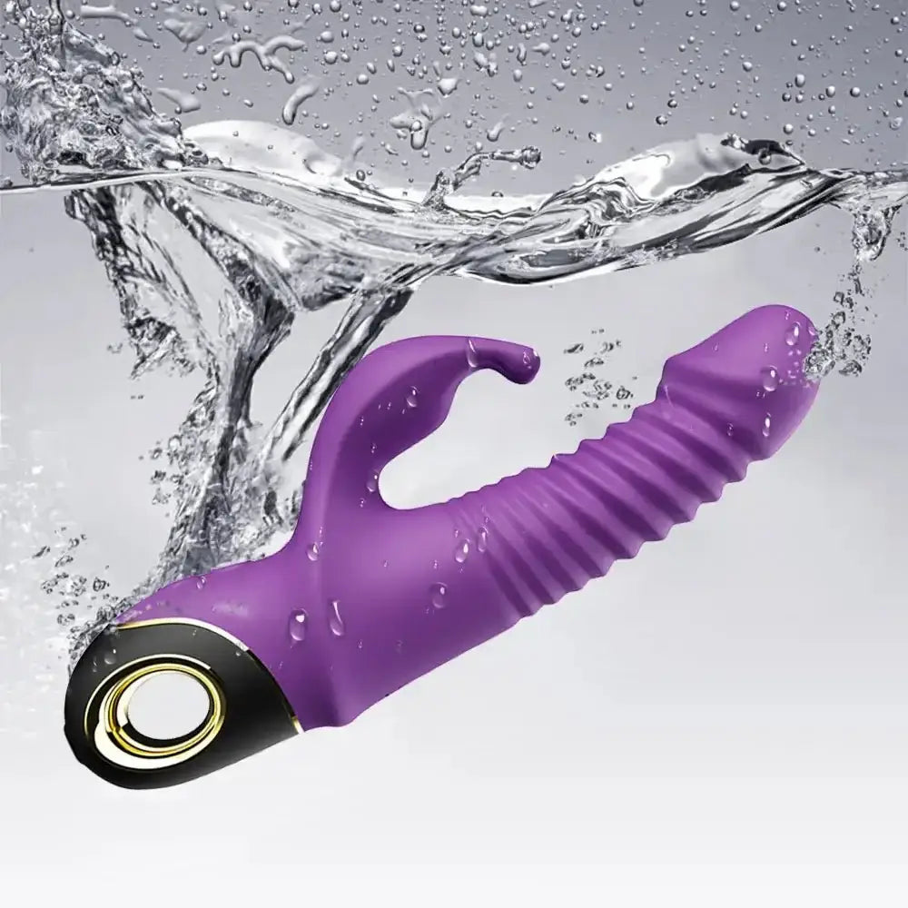 Rabbit Thrusting Vibrator Automatic Telescopic G-Spot Clitoris Stimulator Female Masturbation Sex Toys For Women Adults