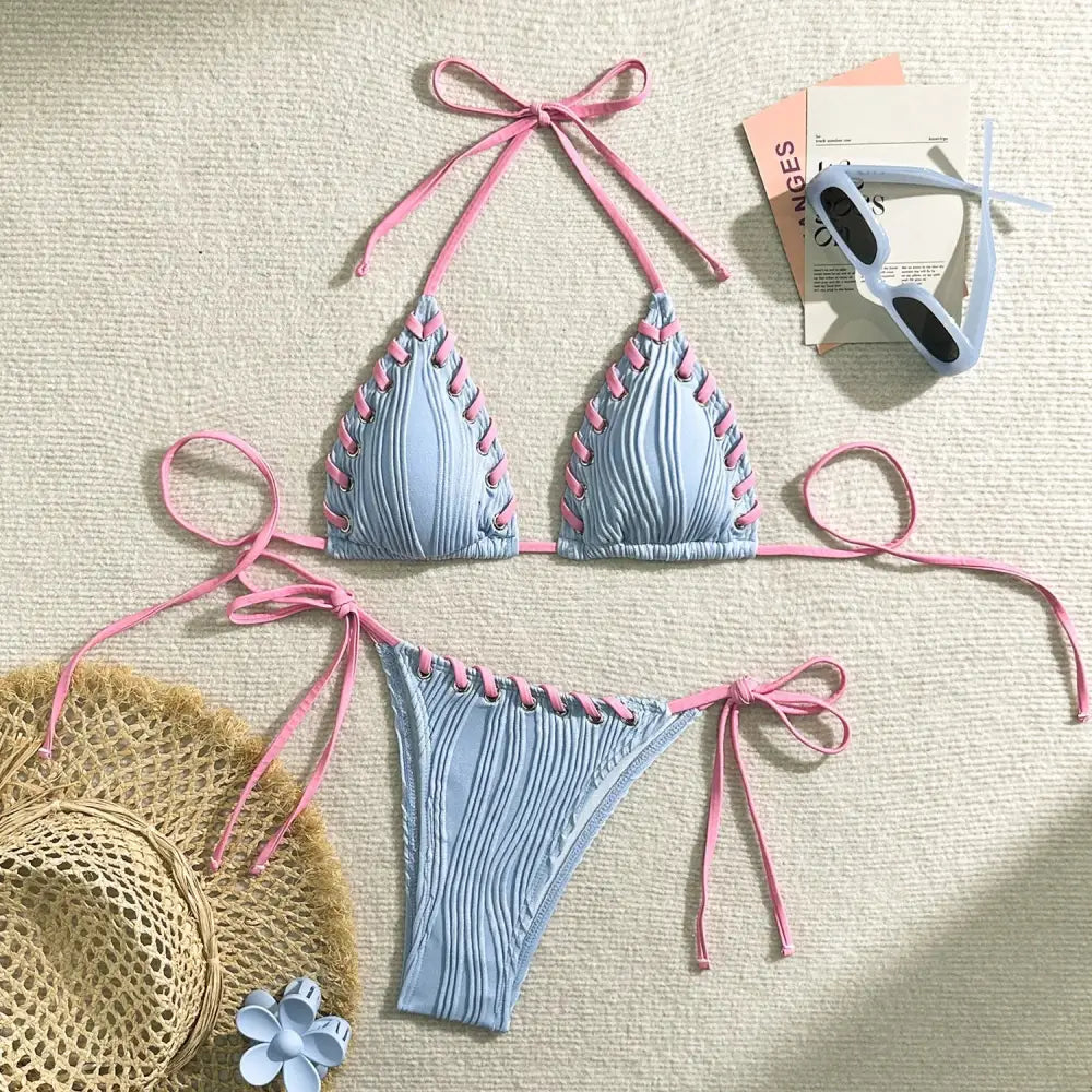 Sexy Bikinis 2025 Women’s Swimwear Female Swimsuit For Swimming Wear Bathing Suits Brazilian Bikini Set Beachwear Pool