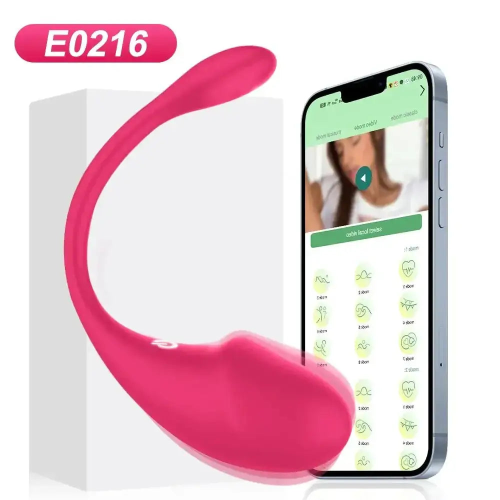 Wireless Vibration Love Egg Vibrator Vaginal G Spot Vibrating Stimulator Wearable Bluetooth APP Control Sex Toys