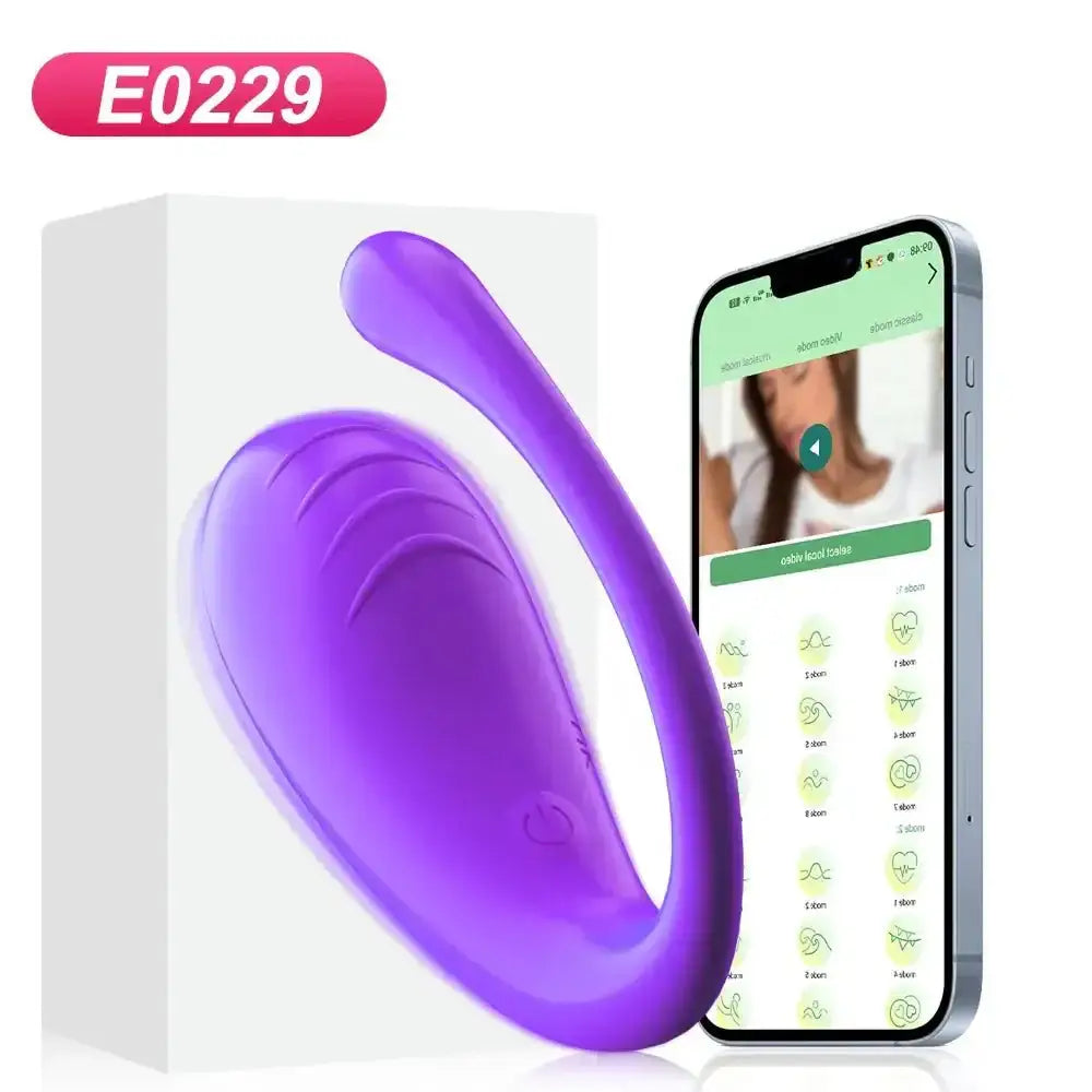 Wireless Vibration Love Egg Vibrator Vaginal G Spot Vibrating Stimulator Wearable Bluetooth APP Control Sex Toys