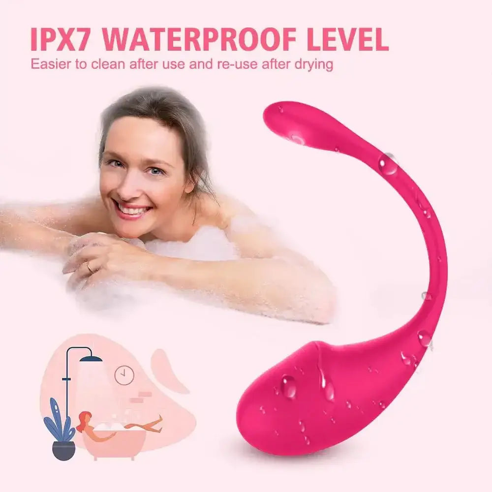 Wireless Vibration Love Egg Vibrator Vaginal G Spot Vibrating Stimulator Wearable Bluetooth APP Control Sex Toys