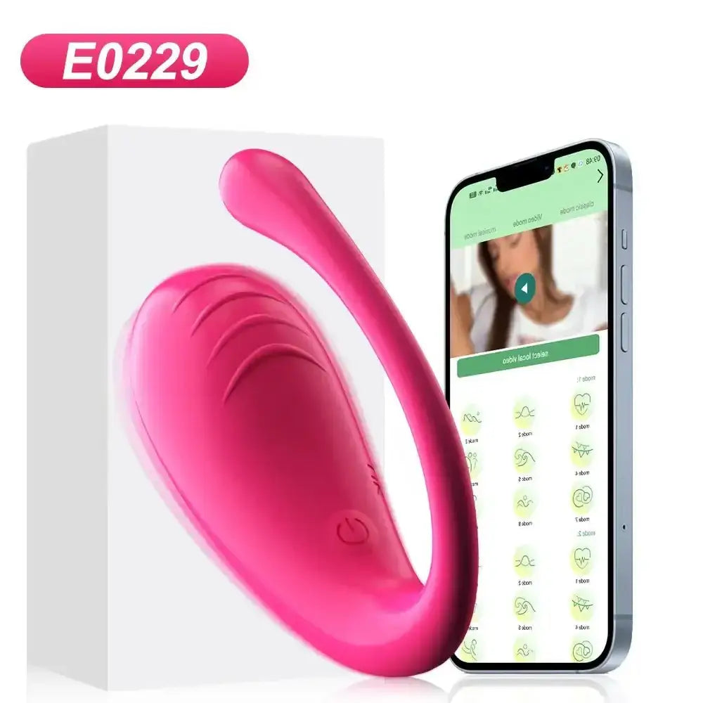 Wireless Vibration Love Egg Vibrator Vaginal G Spot Vibrating Stimulator Wearable Bluetooth APP Control Sex Toys