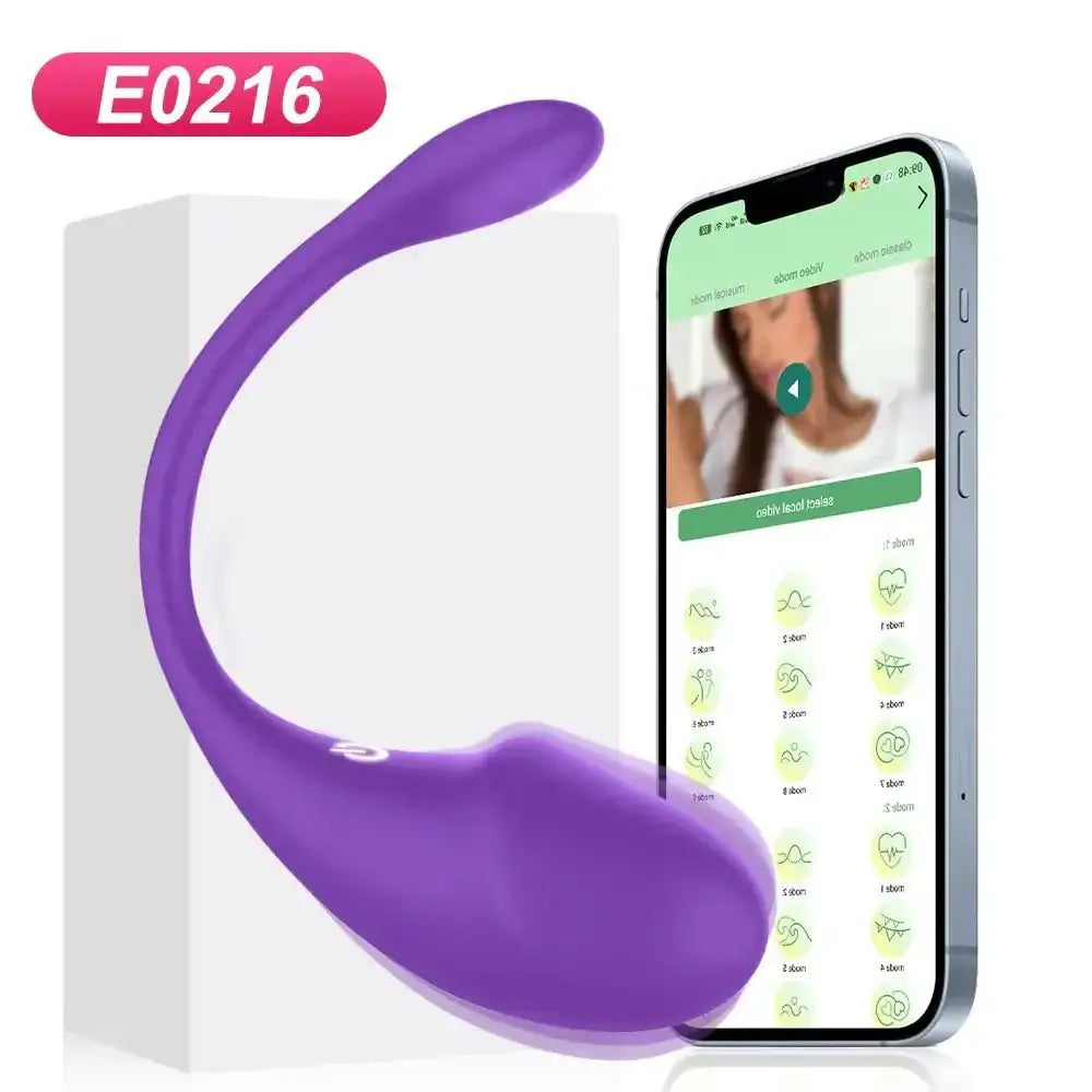 Wireless Vibration Love Egg Vibrator Vaginal G Spot Vibrating Stimulator Wearable Bluetooth APP Control Sex Toys