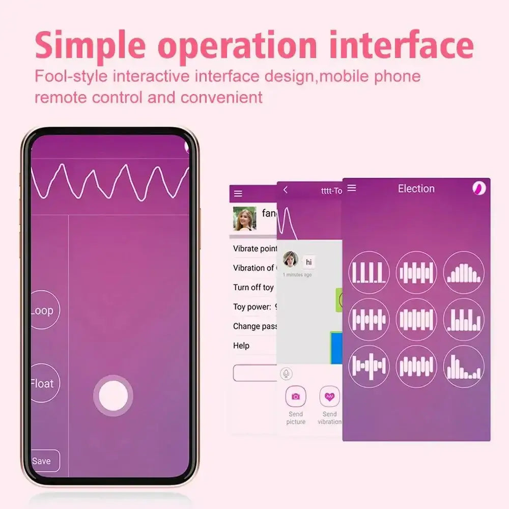 Wireless Vibration Love Egg Vibrator Vaginal G Spot Vibrating Stimulator Wearable Bluetooth APP Control Sex Toys